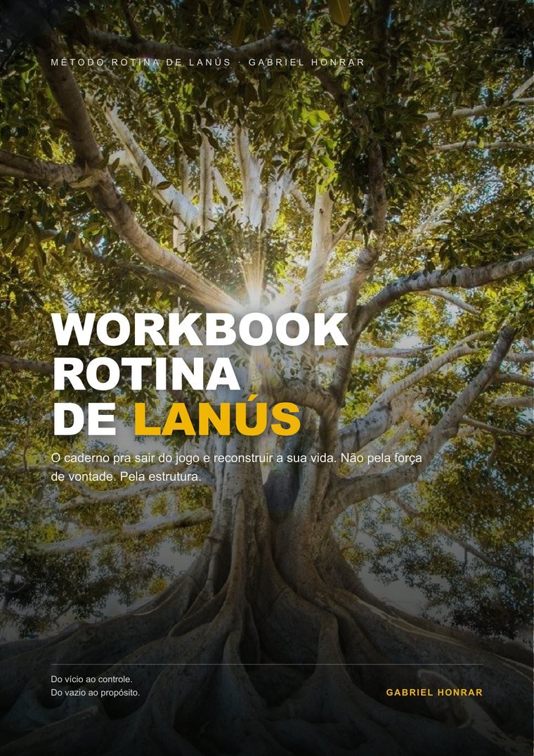 Capa do Workbook Rotina de Lanús
